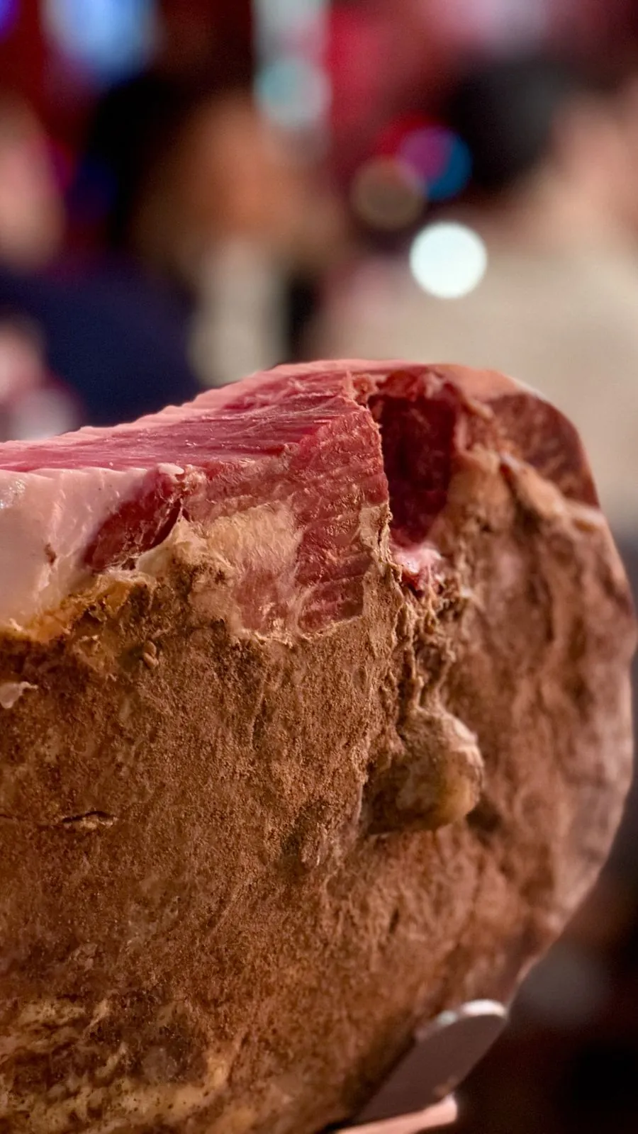 Taglio di manzo frollato in primo piano